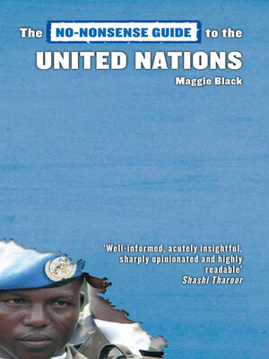 cover image of No-Nonsense Guide to the United Nations
